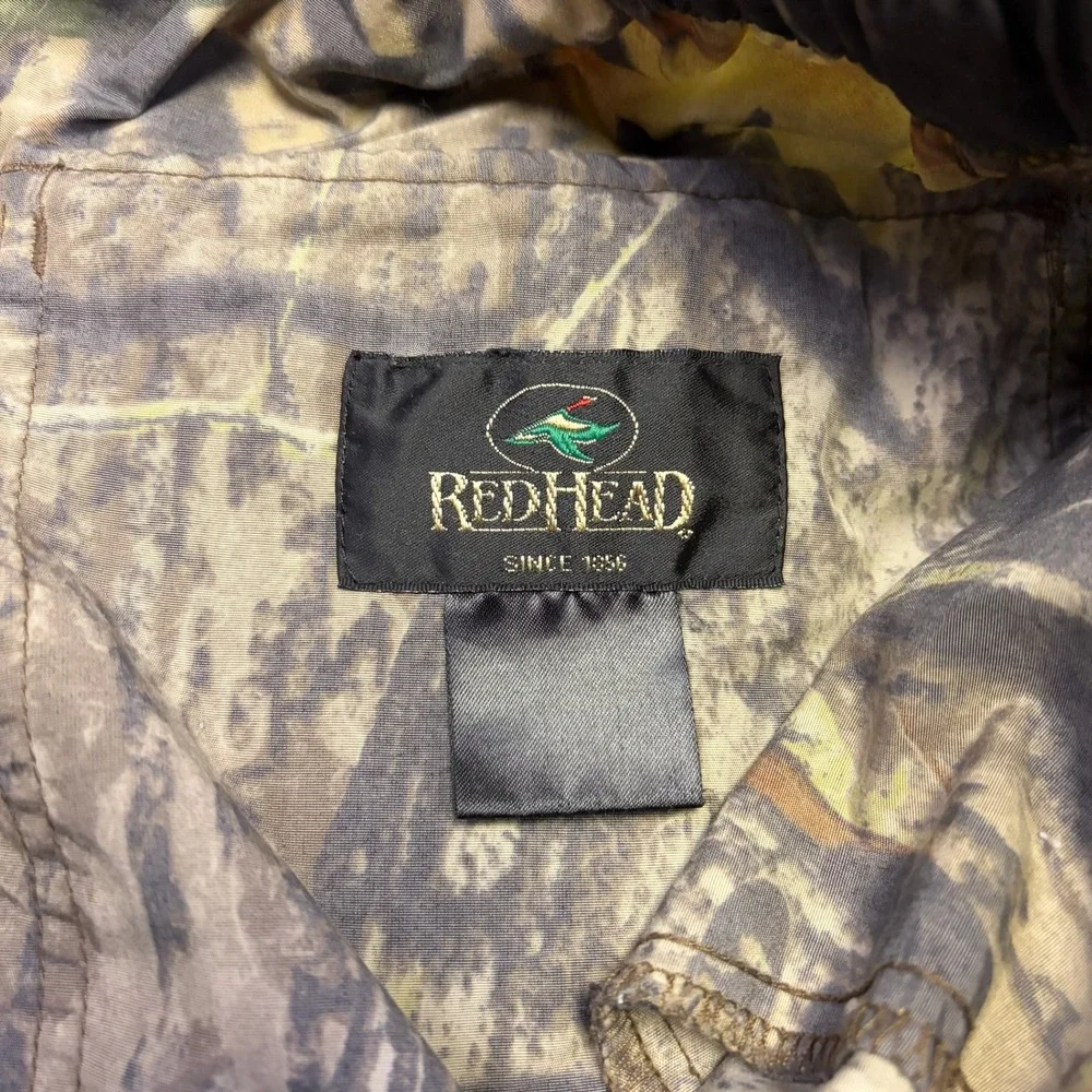 RedHead Mossy Oak Camo Cargo Shorts Mens 34 Green Brown Camouflage Outdoor Y2K